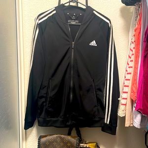 Adidas large women’s zip up black